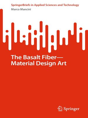 cover image of The Basalt Fiber—Material Design Art